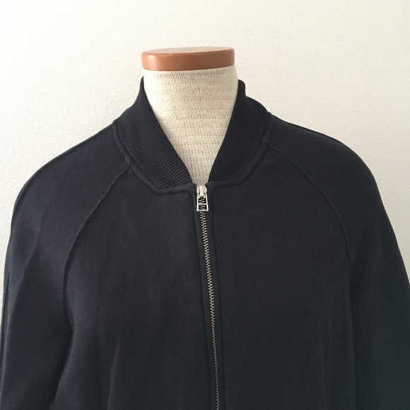 Wilfred Free Black Zip-up with Skeleton Design - Picture 3 of 7